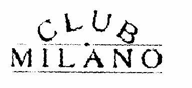 Club Milano Device mark 1352079 Trademark