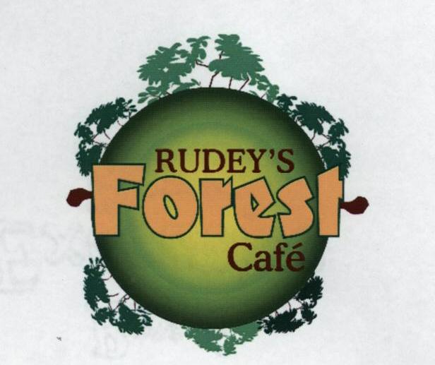 Rudey's Forest Cafe (label) Device mark 1540381 Trademark