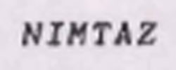 Nimtaz Device mark 1077843 Trademark