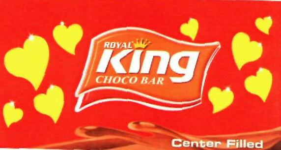 Royal King Choco Bar (label) Device mark 2433213 Trademark