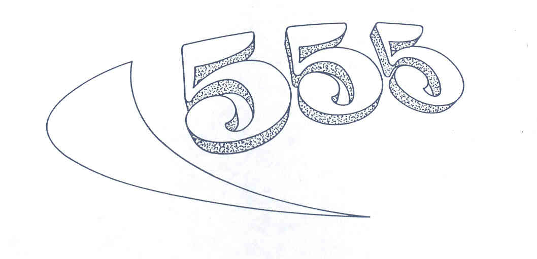 5 5 5 (label) Device mark 735596 Trademark