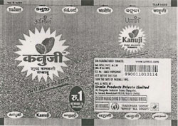 Kanuji Device mark 1096124 Trademark