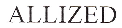 Allized Device mark 1816939 Trademark