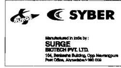 Surge Syber Device mark 1335654 Trademark