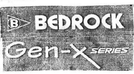 Bedrock Gen-x Series With Label Device mark 2054207 Trademark