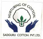 Sadguru Cotton Pvt.ltd.with Word Nurturing Of Cotton Device mark 2252052 Trademark
