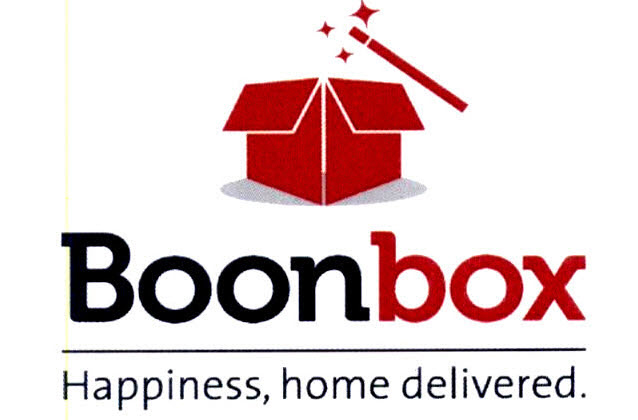 Boonbox Happiness, Home Delivered (with Device) Device mark 2831562 Trademark