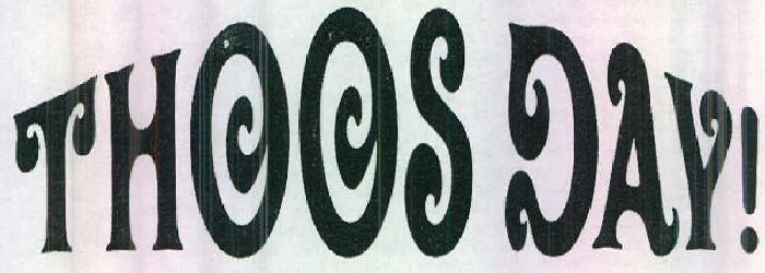 Thoos Day! Device mark 2630101 Trademark