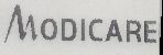 Modicare (label) Device mark 1007532 Trademark
