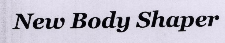 New Body Shaper (label) Device mark 1783397 Trademark