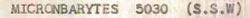 Micronbarytes 5030 (s.s.w.) Device mark 707190 Trademark