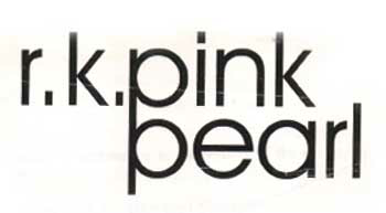 R.k.pink Pearl. Device mark 1290113 Trademark