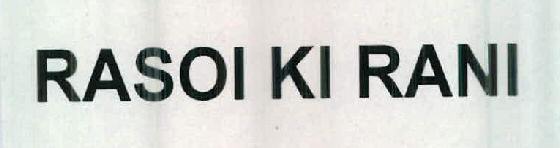 Rasoi Ki Rani Device mark 2422779 Trademark