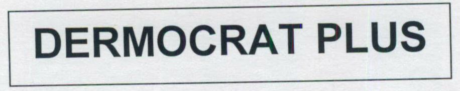 Dermocrat Plus Device mark 1451690 Trademark