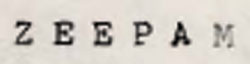 Zeepam Device mark 670583 Trademark