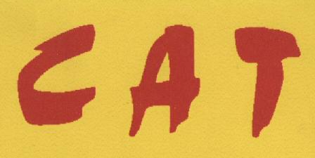 C A T With Label Device mark 1671073 Trademark