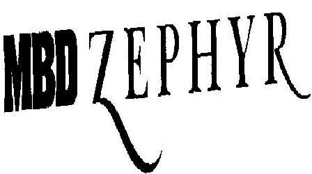 Mbd Zephyr Device mark 1879217 Trademark