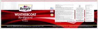 Berger Weathercoat Roofguard Device mark 2364186 Trademark