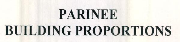 Parinee Building Proportions Device mark 2514905 Trademark