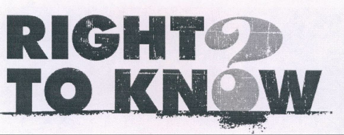 Right To Know Device mark 2057742 Trademark