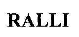 Ralli Device mark 1973538 Trademark