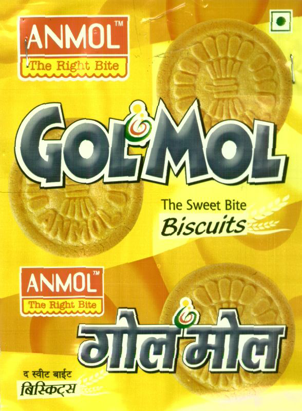 Gol Mol The Sweet Bite Biscuits ( Label) Device mark 1440522 Trademark