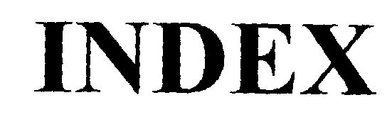 Index (letter Written In Heavy Character) Device mark 1466145 Trademark