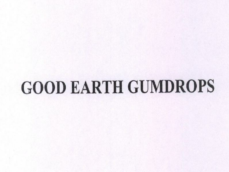 Good Earth Gumdrops Device mark 1487787 Trademark