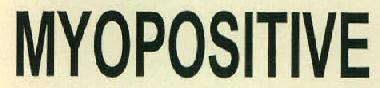 Myopositive Device mark 2695420 Trademark
