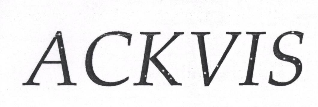 Ackvis (label) Device mark 1760323 Trademark