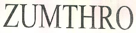 Zumthro Device mark 2845139 Trademark