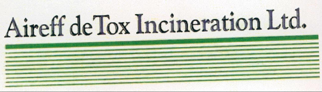 Aireff De Tox Incineration Ltd. Device mark 2153941 Trademark