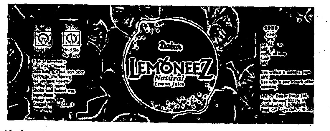 Lemoneez (label) Device mark 841350 Trademark
