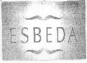 E S B E D A (label) Device mark 1486388 Trademark
