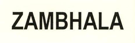 Zambhala Device mark 2629398 Trademark