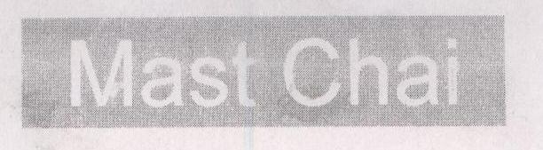 Mast Chai (label) Device mark 1584437 Trademark