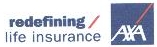 Redefining Life Insurance Axa Device mark 2020554 Trademark