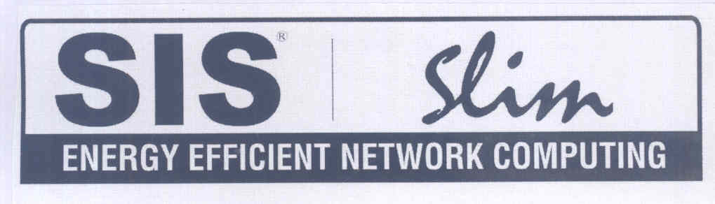 Sis Slim (label) Device mark 1589144 Trademark