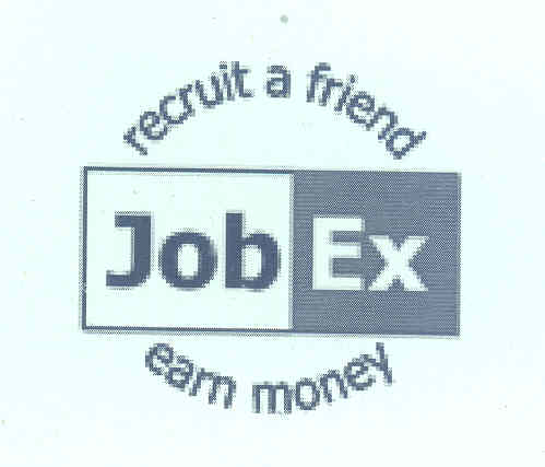 Job Ex (labal) Device mark 1736930 Trademark