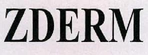 Zderm Device mark 2247101 Trademark
