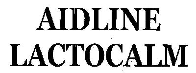 Aidline Lactocalm Device mark 2936186 Trademark
