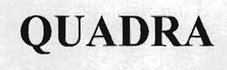 Quadra. Device mark 1289746 Trademark