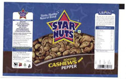 Star Nuts With Device Of Cashews Device mark 2776844 Trademark