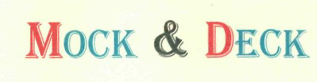 Mock & Deck (device) Device mark 2456577 Trademark