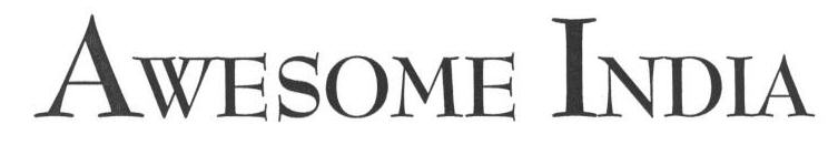 Awesome India Device mark 1662629 Trademark