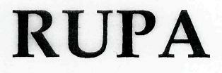 Rupa Device mark 2791794 Trademark
