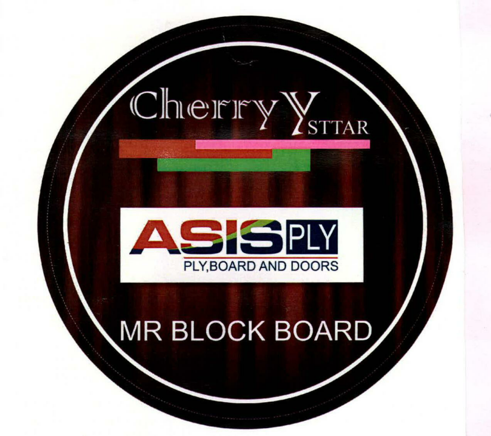 Cherryy Sttar Asis Ply Mr Block Board Device mark 2211804 Trademark