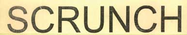 Scrunch (label) Device mark 1372553 Trademark
