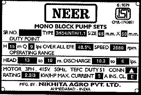 Neer(label) Device mark 1157244 Trademark