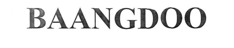 Baangdoo (label) Device mark 2138432 Trademark